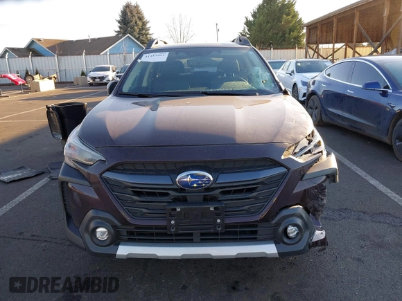 2025 Subaru Outback Limited with VIN 4S4BTANC6S3149275, listed as a IAAI auction lot 41413961 with 1,824 mi miles. Bid and sale history available at carsss.com. Image 12.