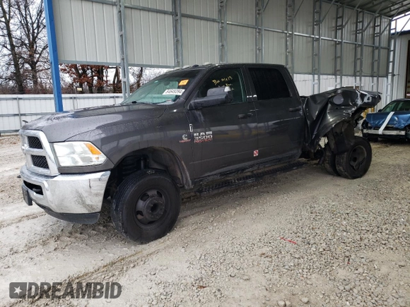 2018 Ram 3500 Tradesman z VIN 3C63RRGL8JG392429, wystawiony jako Copart lot #84649394 z przebiegiem 273 827 mil mil oraz Szkoda całkowita • Salvage title. Historia ofert i sprzedaży dostępna na DreamBid. Obrazek 1.