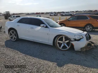 2016 Chrysler 300 with VIN 2C3CCAEG7GH181575, listed as a Copart auction lot 48934345 with 87,456 mi miles and Salvage Title. Bid and sale history available at carsss.com. Image 4.