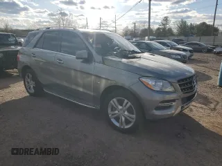 2012 Mercedes-Benz M 350 with VIN 4JGDA5HB4CA023471, listed as a Copart auction lot 52290535 with Not Provided miles and Salvage Title. Bid and sale history available at DreamBid. Image 4.