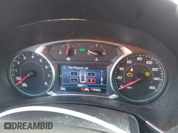 2021 Chevrolet Equinox LT with VIN 3GNAXKEV7ML366165, listed as a IAAI auction lot 41653297 with 66,671 mi miles. Bid and sale history available at carsss.com. Image 7.
