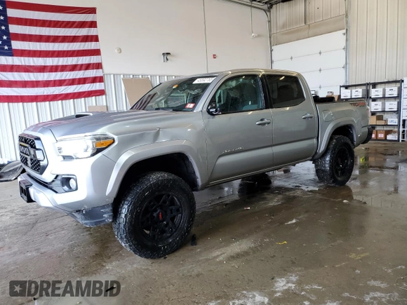 2020 Toyota Tacoma SR5 z VIN 5TFCZ5AN7LX222217, wystawiony jako Copart lot #45892765 z przebiegiem 79 098 mil mil oraz Szkoda całkowita • Salvage title. Historia ofert i sprzedaży dostępna na DreamBid. Obrazek 1.