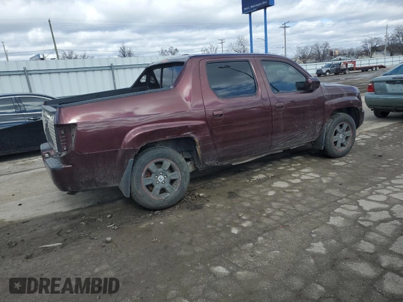 2007 Honda Ridgeline RTL z VIN 2HJYK16547H527465, wystawiony jako Copart lot #47943765 z przebiegiem 205 927 mil mil oraz Tytuł czysty. Historia ofert i sprzedaży dostępna na DreamBid. Obrazek 3.