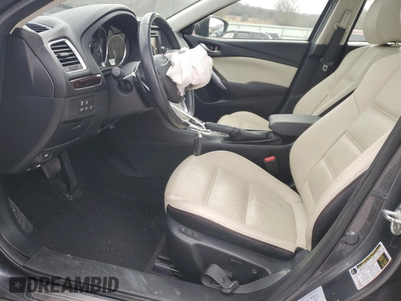 2014 Mazda 6 i Grand Touring with VIN JM1GJ1W63E1141191, listed as a Copart auction lot 47986875 with 99,016 mi miles and Salvage Title. Bid and sale history available at carsss.com. Image 7.