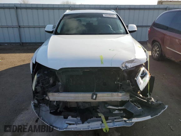 2017 Audi Q5 Premium with VIN WA1C2AFPXHA027160, listed as a Copart auction lot 44220035 with 128,233 mi miles and Salvage title. Bid and sale history available at DreamBid. Image 5.