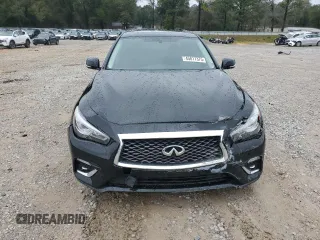 2020 Infiniti Q50 Luxe z VIN JN1EV7AR2LM252670, wystawiony jako Copart lot #45817375 z przebiegiem 69 305 mil mil oraz Szkoda całkowita • Salvage title. Historia ofert i sprzedaży dostępna na DreamBid. Obrazek 5.