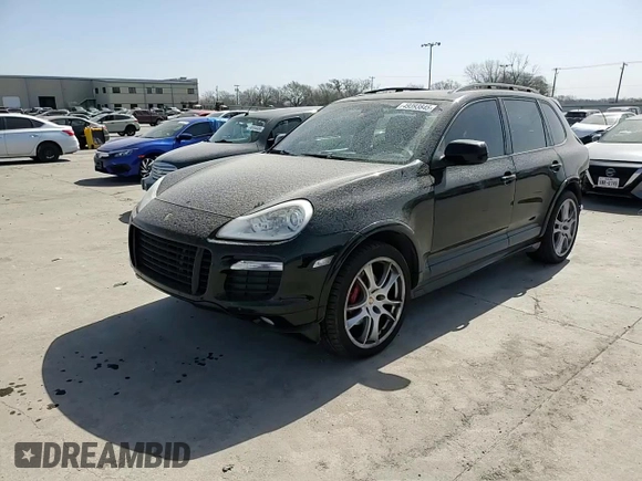 2008 Porsche Cayenne GTS with VIN WP1AD29P58LA74673, listed as a Copart auction lot 49393845 with 136,785 mi miles and Salvage title. Bid and sale history available at DreamBid. Image 12.