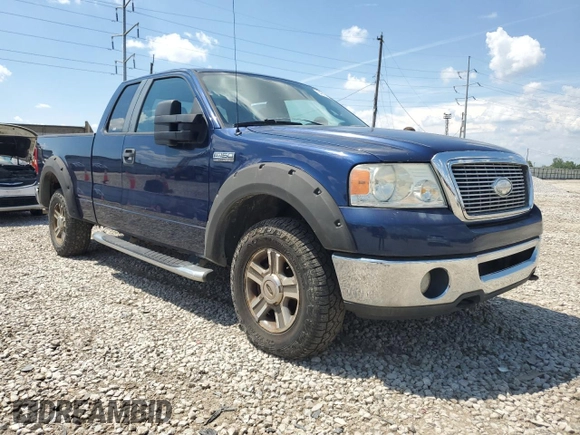 2007 Ford F-150 XLT with VIN 1FTPX14V17FB53421, listed as a Copart auction lot 64643425 with 188,196 mi miles and Clean title. Bid and sale history available at DreamBid. Image 4.