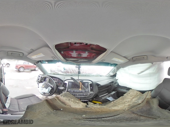 2014 Chevrolet Silverado 1500 LT with VIN 1GCVKREC9EZ192447, listed as a Copart auction lot 43053975 with 0 mi miles and Salvage Title. Bid and sale history available at carsss.com. Image 13.