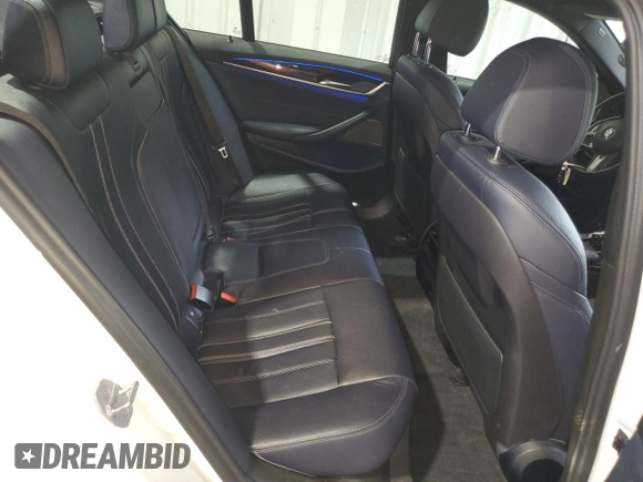 2018 BMW 5 Series 540i xDrive with VIN WBAJE7C53JWC54662, listed as a Copart auction lot 63703595 with 96,523 mi miles and Salvage title. Bid and sale history available at DreamBid. Image 10.