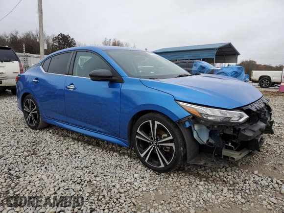 2021 Nissan Sentra SR with VIN 3N1AB8DV5MY268169, listed as a Copart auction lot 84290154 with 41,119 mi miles and Salvage Title. Bid and sale history available at DreamBid. Image 4.