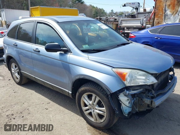 2010 Honda CR-V EX with VIN 5J6RE4H57AL059069, listed as a IAAI auction lot 42092878 with 165,517 mi miles. Bid and sale history available at carsss.com. Image 1.