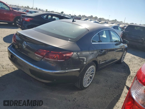 2014 Volkswagen CC R-Line with VIN WVWBP7AN4EE523426, listed as a Copart auction lot 75221154 with 139,876 mi miles and Clean Title. Bid and sale history available at DreamBid. Image 3.