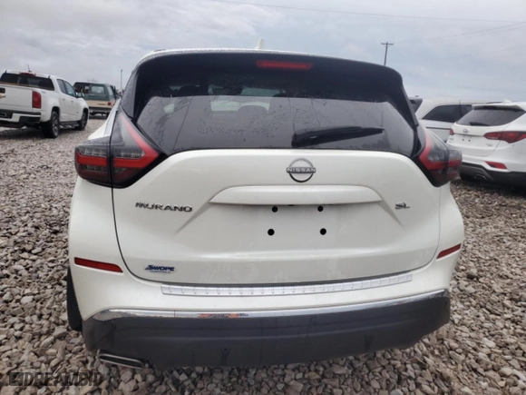 2024 Nissan Murano SL with VIN 5N1AZ2CJXRC108272, listed as a Copart auction lot 84890004 with 13,876 mi miles and Salvage Title. Bid and sale history available at carsss.com. Image 6.