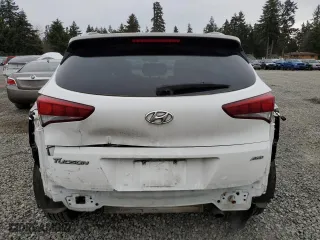 2016 Hyundai Tucson SE with VIN KM8J3CA40GU035411, listed as a Copart auction lot 49627215 with 104,567 mi miles and Salvage Title. Bid and sale history available at carsss.com. Image 6.