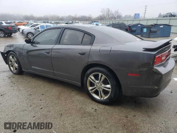2013 Dodge Charger RT Plus with VIN 2C3CDXDT3DH542780, listed as a Copart auction lot 43349285 with 120,058 mi miles and Salvage Title. Bid and sale history available at carsss.com. Image 2.