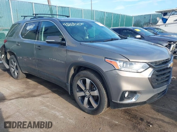 2018 Chevrolet Traverse LT Leather with VIN 1GNEVHKW0JJ147686, listed as a IAAI auction lot 41869087 with 78,708 mi miles. Bid and sale history available at carsss.com. Image 1.