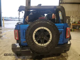 2024 Ford Bronco Outer Banks with VIN 1FMDE8BH1RLA25405, listed as a Copart auction lot 80119194 with 1,499 mi miles and Salvage Title. Bid and sale history available at carsss.com. Image 6.