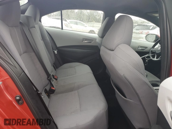 2021 Toyota Corolla SE with VIN 5YFS4MCE6MP091234, listed as a Copart auction lot 48136325 with 36,827 mi miles and Salvage Title. Bid and sale history available at carsss.com. Image 10.