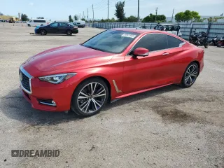 2022 Infiniti Q60 Luxe with VIN JN1EV7KK9NM600727, listed as a Copart auction lot 58991945 with Not provided miles and Non repairable. Bid and sale history available at DreamBid. Image 1.