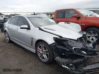 2017 Chevrolet SS with VIN 6G3F15RW5HL300237, listed as a IAAI auction lot 41446317 with 98,551 mi miles. Bid and sale history available at carsss.com. Image 1.