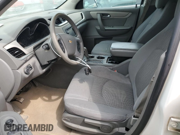 2013 Chevrolet Traverse LS with VIN 1GNKRFED5DJ184999, listed as a Copart auction lot 52169635 with 0 mi miles and Clean Title. Bid and sale history available at carsss.com. Image 7.