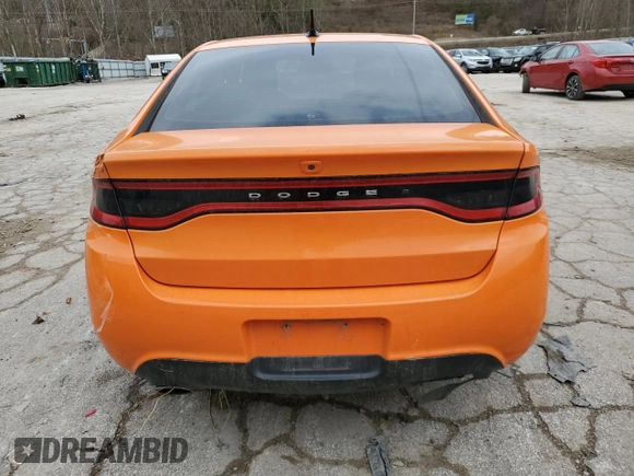 2014 Dodge Dart GT with VIN 1C3CDFEB1ED826634, listed as a Copart auction lot 47309735 with 131,944 mi miles and Salvage Title. Bid and sale history available at carsss.com. Image 6.