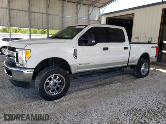 2017 Ford F-250 Lariat with VIN 1FT7W2BT5HEE85024, listed as a Copart auction lot 61838745 with 137,391 mi miles and Salvage title. Bid and sale history available at DreamBid. Image 1.