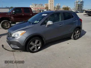 2014 Buick Encore with VIN KL4CJASB6EB598888, listed as a Copart auction lot 87598975 with 159,092 mi miles and Salvage Title. Bid and sale history available at carsss.com. Image 1.