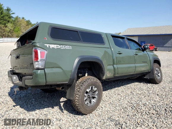 2021 Toyota Tacoma SR5 with VIN 3TMDZ5BN4MM110422, listed as a Copart auction lot 56797005 with Not provided miles and Salvage title. Bid and sale history available at DreamBid. Image 3.