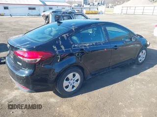 2017 Kia Forte LX with VIN 3KPFL4A7XHE070886, listed as a IAAI auction lot 41882091 with 46,035 mi miles and . Bid and sale history available at carsss.com. Image 4.