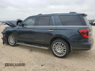 2023 Ford Expedition Limited with VIN 1FMJU1K88PEA26520, listed as a Copart auction lot 44359405 with 0 mi miles and Salvage Title. Bid and sale history available at carsss.com. Image 2.