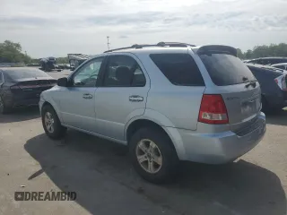 2005 Kia Sorento LX with VIN KNDJC733955478664, listed as a Copart auction lot 55295185 with 61,058 mi miles and Clean Title. Bid and sale history available at DreamBid. Image 2.