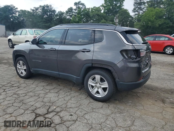 2022 Jeep Compass Altitude z VIN 3C4NJCBB0NT214340, wystawiony jako Copart lot #58775685 z przebiegiem 68 473 mil mil oraz Szkoda całkowita • Salvage title. Historia ofert i sprzedaży dostępna na DreamBid. Obrazek 2.