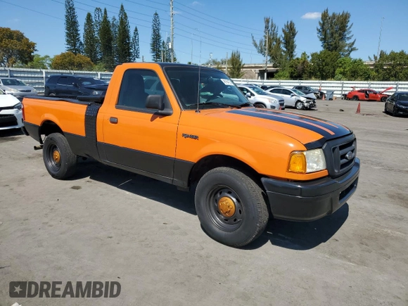 2004 Ford Ranger XL with VIN 1FTYR10U54PA57275, listed as a Copart auction lot 46164155 with Not Provided miles and Clean Title. Bid and sale history available at DreamBid. Image 4.