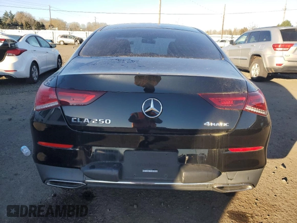 2021 Mercedes-Benz CLA 250 z VIN W1K5J4HB3MN192562, wystawiony jako Copart lot #42487615 z przebiegiem 42 600 mil mil oraz Szkoda całkowita • Salvage title. Historia ofert i sprzedaży dostępna na DreamBid. Obrazek 6.