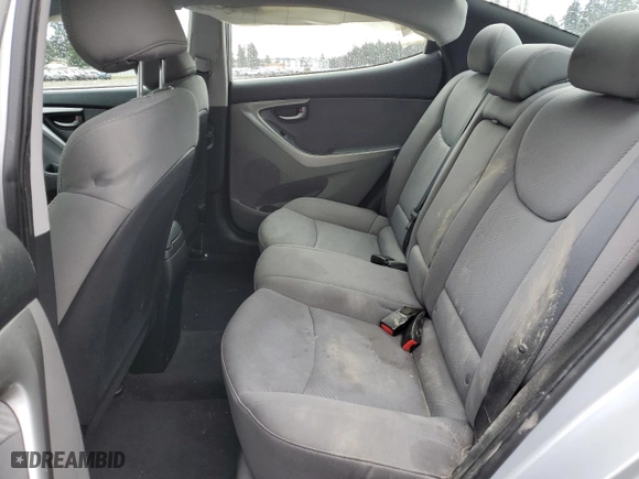 2012 Hyundai Elantra Limited with VIN 5NPDH4AE6CH141027, listed as a Copart auction lot 50680595 with 0 mi miles and Salvage Title. Bid and sale history available at carsss.com. Image 10.