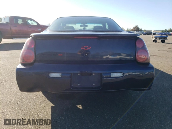 2000 Chevrolet Monte Carlo SS with VIN 2G1WX12K8Y9347919, listed as a Copart auction lot 78085604 with 0 mi miles and Clean Title. Bid and sale history available at carsss.com. Image 6.