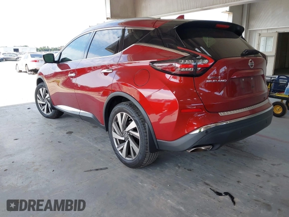 2019 Nissan Murano Platinum with VIN 5N1AZ2MJ7KN125409, listed as a IAAI auction lot 42325239 with 72,698 mi miles and . Bid and sale history available at DreamBid. Image 3.