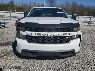 2021 Chevrolet Silverado 1500 Custom with VIN 1GCPYBEK8MZ192069, listed as a Copart auction lot 48770685 with 69,401 mi miles and Salvage Title. Bid and sale history available at carsss.com. Image 5.