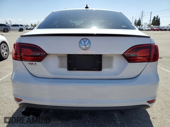 2013 Volkswagen Jetta GLI Autobahn with VIN 3VW4A7AJXDM358530, listed as a Copart auction lot 48483335 with 149,341 mi miles and Salvage Title. Bid and sale history available at DreamBid. Image 6.