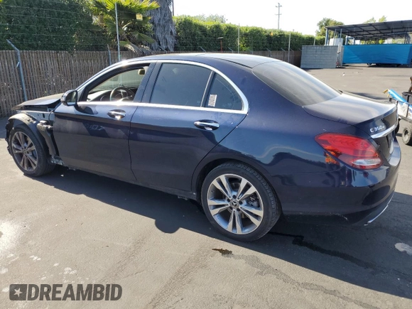 2017 Mercedes-Benz C 350e with VIN 55SWF4HB6HU233933, listed as a Copart auction lot 53337505 with 47,088 mi miles and Salvage Title. Bid and sale history available at DreamBid. Image 2.