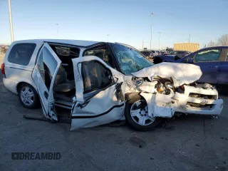 2007 Chevrolet Uplander LS Fleet with VIN 1GNDV23W07D158394, listed as a Copart auction lot 82654854 with 0 mi miles and Salvage Title. Bid and sale history available at carsss.com. Image 4.