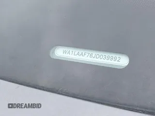 2018 Audi Q7 Premium Plus z VIN WA1LAAF76JD039992, wystawiony jako IAAI lot #41880935 z przebiegiem 74 095 mil mil oraz . Historia ofert i sprzedaży dostępna na DreamBid. Obrazek 9.