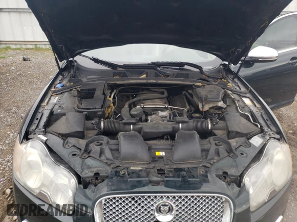 2011 Jaguar XF with VIN SAJWA0FB6BLS07060, listed as a Copart auction lot 52625035 with Not Provided miles and Salvage Title. Bid and sale history available at DreamBid. Image 12.