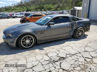 2013 Ford Mustang GT with VIN 1ZVBP8CF5D5232330, listed as a Copart auction lot 53257485 with 147,556 mi miles and Salvage title. Bid and sale history available at DreamBid. Image 1.