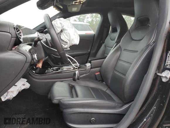 2020 Mercedes-Benz CLA 250 with VIN WDD5J4GB1LN021938, listed as a Copart auction lot 44419995 with 95,021 mi miles and Salvage Title. Bid and sale history available at DreamBid. Image 7.