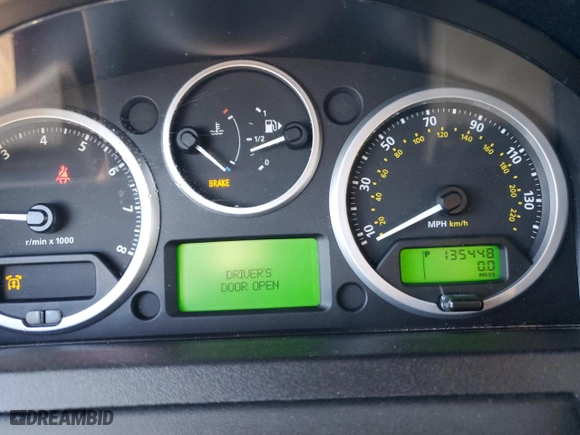 2007 Land Rover LR3 HSE with VIN SALAG25427A439284, listed as a Copart auction lot 86602944 with 135,448 mi miles and Salvage Title. Bid and sale history available at carsss.com. Image 9.