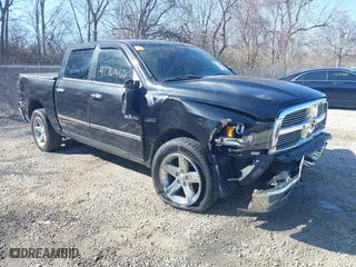 2009 Dodge Ram 1500 SLT with VIN 1D3HV13T19S771432, listed as a IAAI auction lot 41761462 with 192,382 mi miles. Bid and sale history available at carsss.com. Image 1.