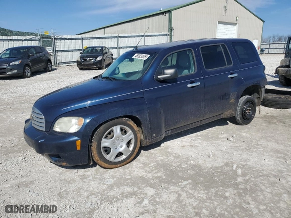 2010 Chevrolet HHR LS with VIN 3GNBAADB1AS502539, listed as a Copart auction lot 46593265 with NaN miles and Salvage Title. Bid and sale history available at carsss.com. Image 1.